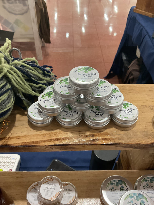 Pain in the head - headache balm