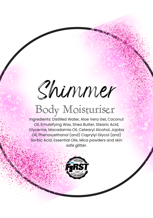 Shimmer body lotion