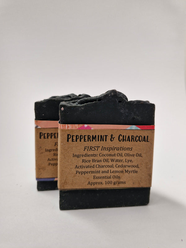 Peppermint & Charcoal Soap