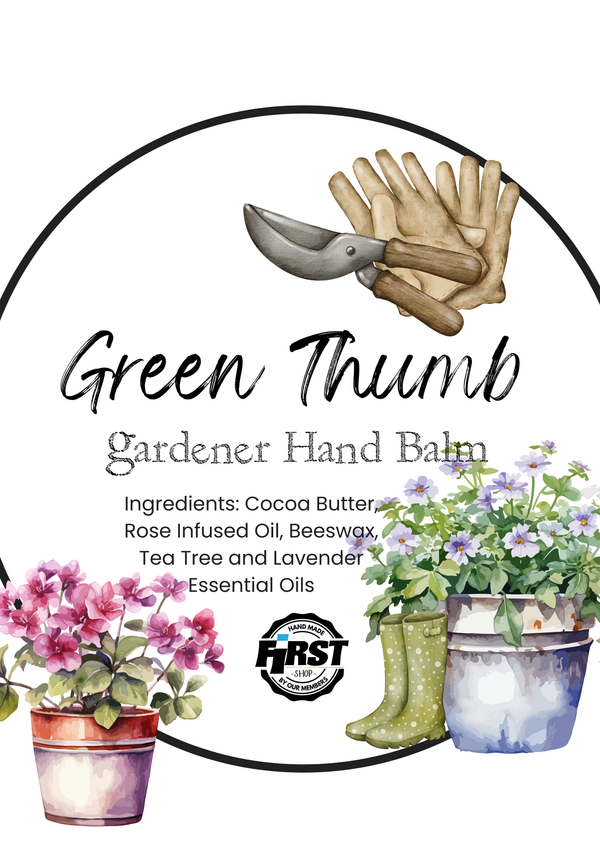 Green thumb hand balm