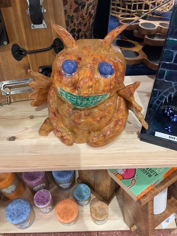 Dragon sculpture - Brown