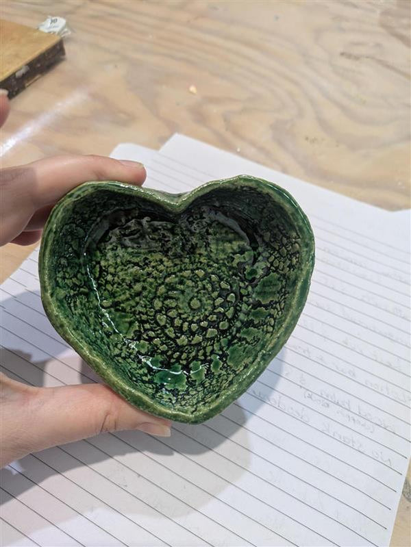 Heart trinket tray