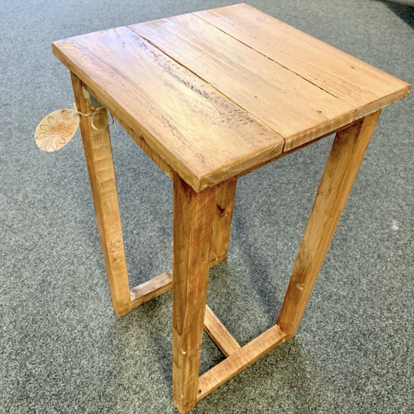 Wooden Table Plant Stand